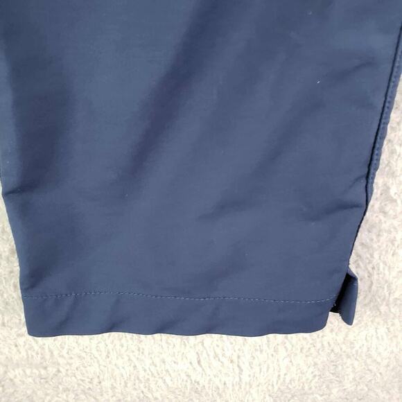 Under Armour UA Golf Pants Mens Size 32x32 Navy Blue Chino Flat Front Loose Fit - Picture 4 of 9